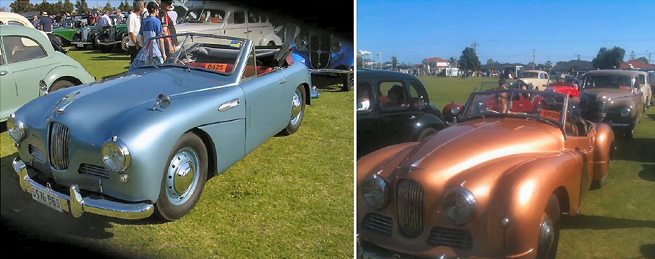 Jowett Jupiter Richard Mead body, in Australia